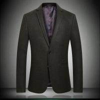 太子龙2018新款秋装加厚刺绣男士休闲商务西服外套1991