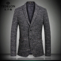 太子龙2018新款修身休闲男西装便西礼服外套6811