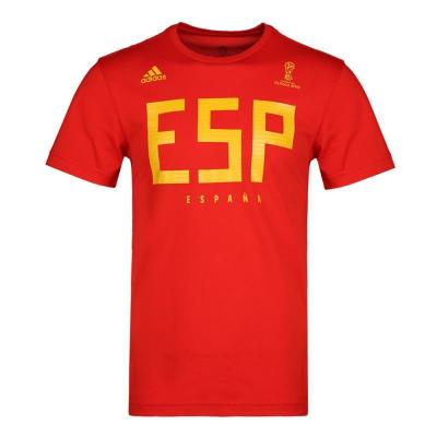 adidas阿迪达斯2018男子SPAIN MNS圆领短T恤CW1984