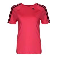 adidas阿迪达斯2018女子D2M TEE 3S圆领短T恤CF3925