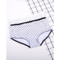 2条装女款印花中低腰精品三角女士内裤