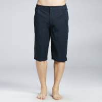 新款时尚休闲中腰扣纽舒适男士短裤