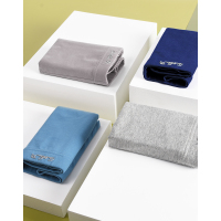 花雨伞【4条装】男款中腰纯色透气无束缚感平角男士内裤内衣