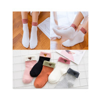 朵彩【10双】长袜子女中筒袜韩版学院风运动袜日系校园女袜 DC-A2