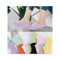朵彩【5双】情侣袜子女船袜女士短筒袜子夏季日系糖果色学院风 DC-A32