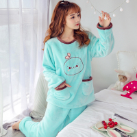 朵彩(Docare)睡衣少女冬季韩版保暖甜美可爱卡通法兰绒加厚款 DC-XX-20