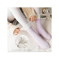 雅鹿/yaloo 5双装 睡眠月子袜保暖雪地袜加厚加绒冬季毛袜子女中筒地板袜 YL -XDW-6