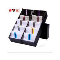 雅鹿/yaloo 10双装 袜子男士中筒袜纯棉袜四季防臭吸汗秋冬季长筒运动袜篮球秋季长袜潮 YL-W4