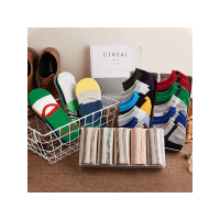 品彩(PinCai)【5双装】袜子男士短袜船袜男运动低帮短筒四季硅胶防滑隐形袜男