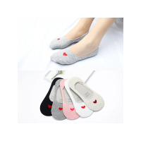 品彩(PinCai)【5双装】袜子女韩版短袜夏季薄款学生浅船袜女隐形袜