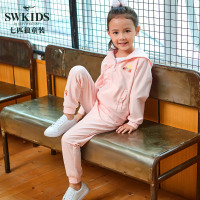七匹狼官方旗舰店童装2018夏季新款时尚两件套中大童百搭休闲套装