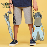 七匹狼官方旗舰店童装2018夏季新款男童运动休闲中大童休闲五分裤