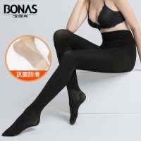 宝娜斯丝袜连裤袜秋冬女士480D石墨烯黑金微压加厚显瘦打底裤
