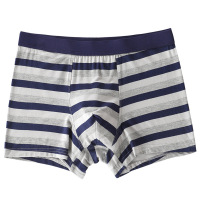 彼尔丹 彼尔丹3条装男士内裤莫代尔平角裤横条四角裤头