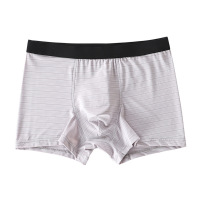 彼尔丹男士内裤冰丝平角裤冰凉舒适四角裤（三条装）