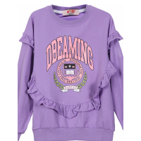 皮尔熊女童2018新款长袖T恤春秋装秋季长款儿童装中大童洋气百搭上衣潮