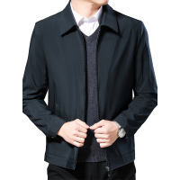 蓝旗(BLUEG) 男士休闲修身春秋季夹克