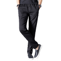 蓝旗(BLUEG)男士牛仔裤男宽松直筒春夏季男裤弹力薄款裤子商务牛仔裤