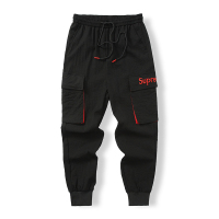 花花公子运动裤男长裤子2019夏季薄款休闲透气跑步裤