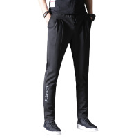 花花公子男士休闲裤夏季弹力速干裤宽松薄款休闲裤子