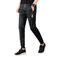 花花公子(PLAYBOY ICON)男士休闲裤春秋运动裤男韩版潮裤子宽松直筒修身小脚裤