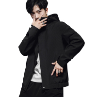 蓝旗(BLUEG)秋季新款男士外套男韩版休闲潮流大码百搭夹克