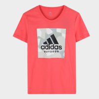 ADIDAS阿迪达斯女子运动训练休闲圆领短袖T恤 DW3809