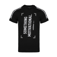 Adidas阿迪达斯男运动休闲透气圆领宽松跑步T恤 DT8294