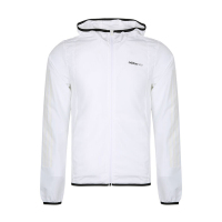 Adidas阿迪达斯男轻薄运动休闲连帽透气防晒外套 DU2406