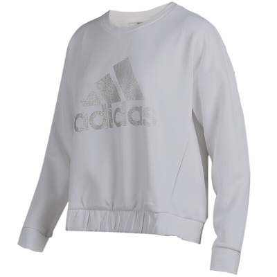 adidas阿迪达斯女运动训练时尚休闲卫衣套头衫 DX7199