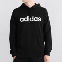 Adidas阿迪达斯男装连帽卫衣冬季宽松保暖运动上衣EI4739