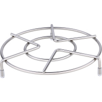 SSGP叁肆鋼 304不锈钢锅垫隔热垫厨房防烫家用大餐桌垫盘子垫圆形隔热架