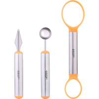 水果刀水果拼盘工具套装花样厨房用304不锈钢花刀西瓜挖球勺器