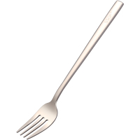 德国SSGP叁肆鋼 304不锈钢餐叉长柄甜品水果沙拉西餐主餐叉牛排叉子2支
