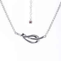 ELLE项链 连结我心系列 S925银吊坠来自法国 女送女友新品3044100