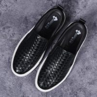 斯米尔(Simier)乐福鞋一脚蹬男鞋夏季透气板鞋韩版潮流豆豆休闲鞋子男潮鞋