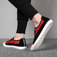 夏季男鞋透气鞋子男韩版潮流百搭豆豆皮鞋一脚蹬贝壳头板鞋休闲鞋