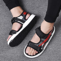 凉鞋男2018新款夏季魔术贴休闲软底个性时尚韩版潮男士越南沙滩鞋