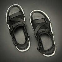 斯米尔夏季男士凉鞋2018新款软底个性时尚凉拖两用越南沙滩男鞋潮