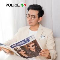 POLICE/魄力思光学镜架近视眼镜框金属边框可配镜片镜架