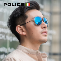 意大利POLICE 新款太阳镜男女通用眼睛男潮流眼镜 太阳镜防紫外线