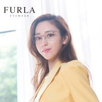 FURLA芙拉 时尚眼镜框光学架近视可配镜半框眼镜架 显瘦