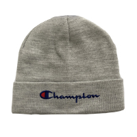 Champion 冠军男女秋冬刺绣LOGO卷边套头保暖针织毛线帽 804335 均码