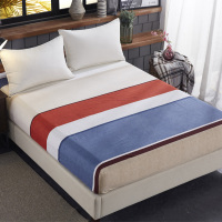南极人(NanJiren)家纺 生态磨毛全棉床笠纯棉床罩单件 床上用品床垫保护套单品