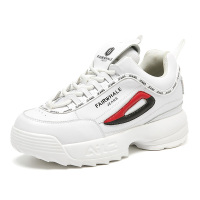 马克华菲2019春季新款女鞋单鞋女运动鞋内增高休闲鞋百搭潮鞋增高鞋