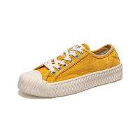 马克华菲女士2019年夏季新款休闲帆布鞋韩版百搭平底女鞋