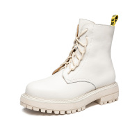 马克华菲明星同款英伦加绒马丁靴女款靴子女靴短靴女士短靴女士马丁靴