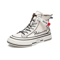 马克华菲女款板鞋女单鞋女休闲鞋子休闲女鞋秋季女鞋个性字母高帮女鞋