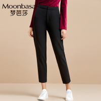 Moonbasa/梦芭莎 时尚优雅百搭萝卜长裤