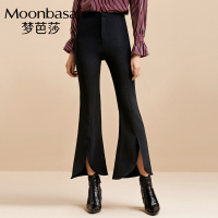 Moonbasa/梦芭莎 时尚喇叭长裤